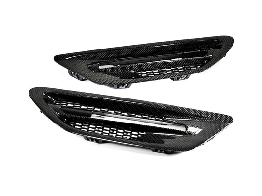AutoTecknic Replacement Carbon Fiber Fender Vents - F10 Sedan | M5