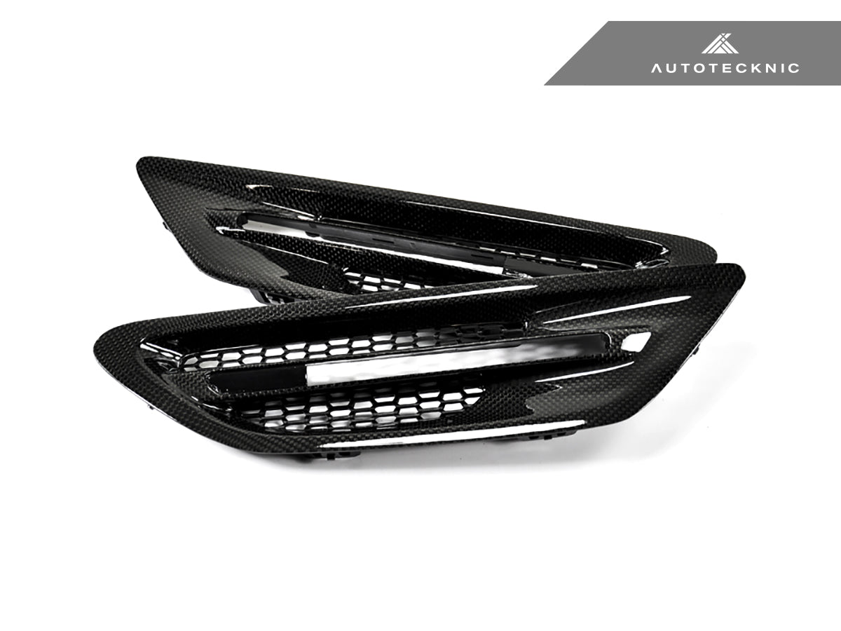 AutoTecknic Replacement Carbon Fiber Fender Vents - F10 Sedan | M5