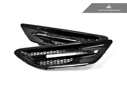 AutoTecknic Replacement Carbon Fiber Fender Vents - F10 Sedan | M5