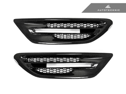 AutoTecknic Replacement Carbon Fiber Fender Vents - F10 Sedan | M5