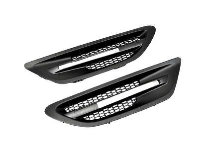 AutoTecknic Replacement Stealth Black Fender Vents - F10 Sedan | M5