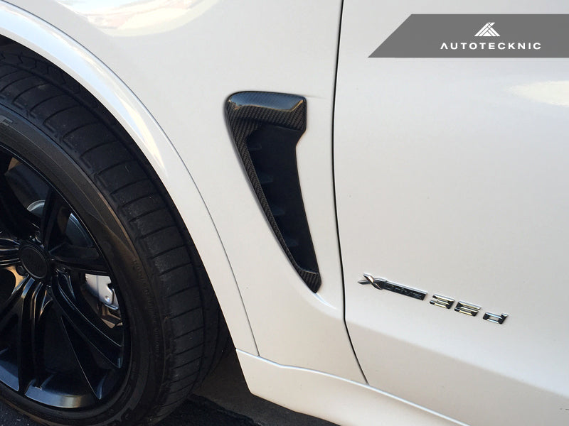 AutoTecknic Replacement Carbon Fiber Fender Trims BMW F15 X5 | F85 X5M