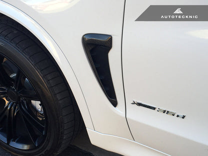 AutoTecknic Replacement Carbon Fiber Fender Trims BMW F15 X5 | F85 X5M