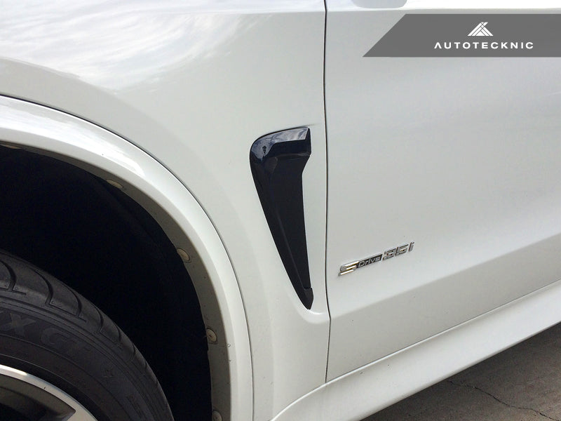 AutoTecknic Replacement Glazing Black Fender Trims BMW  F15 X5 | F85 X5M