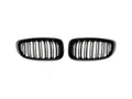 AutoTecknic Dual-Slats Stealth Black Front Grille Set - F34 3-Series Gran Turismo