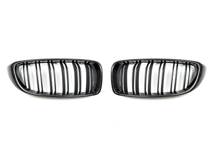 AutoTecknic Dual-Slats Carbon Fiber Front Grille Set - F32/ F36 4-Series | F80 M3 | F82 M4