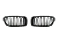 AutoTecknic Dual-Slats Carbon Front Grille Set - F30 3-Series Sedan | F31 3-Series Wagon
