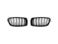 AutoTecknic Dual-Slats Carbon Front Grille Set - F30 3-Series Sedan | F31 3-Series Wagon