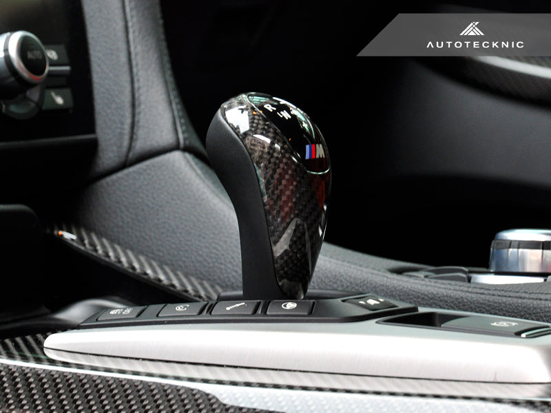 AutoTecknic Carbon Fiber Gear Selector Cover BMW  F85 X5M | F86 X6M