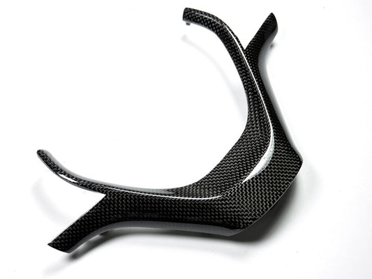 AutoTecknic Carbon Fiber Steering Wheel Trim - F20 1-Series | F22 2-Series | F30/ F34 3-Series | F32/ F36 4-Series