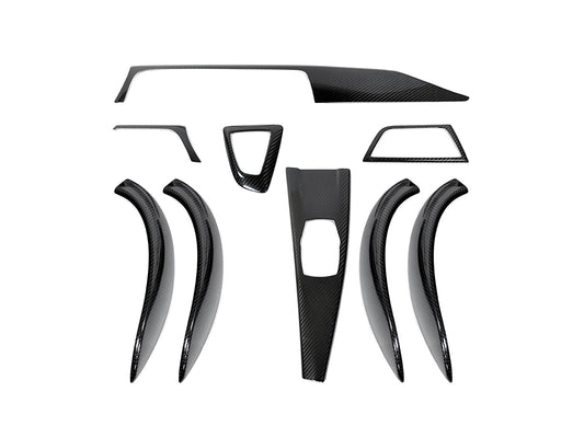 AutoTecknic Dry Carbon Fiber Interior Trim - F30 3-Series Sedan | F34 3-Series GT | F36 4-Series GC