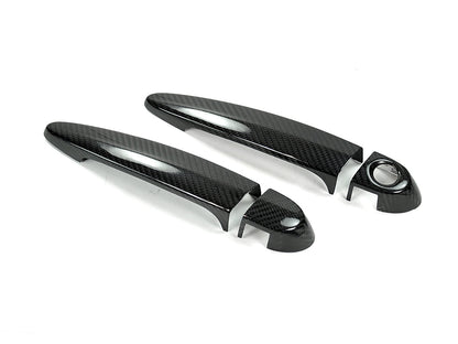AutoTecknic Dry Carbon Fiber Door Handle Trims - F30/ F31/ F34 3-Series
