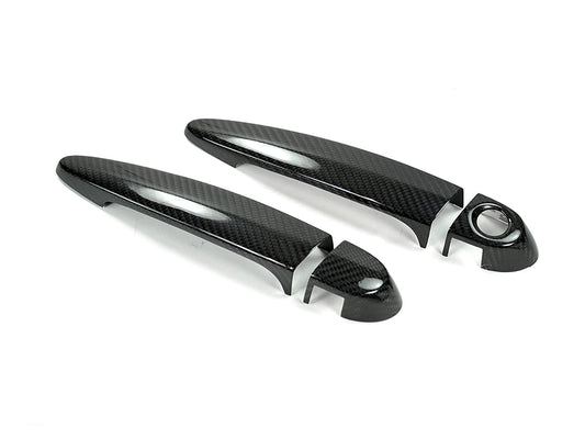 AutoTecknic Dry Carbon Fiber Door Handle Trims - F30/ F31/ F34 3-Series