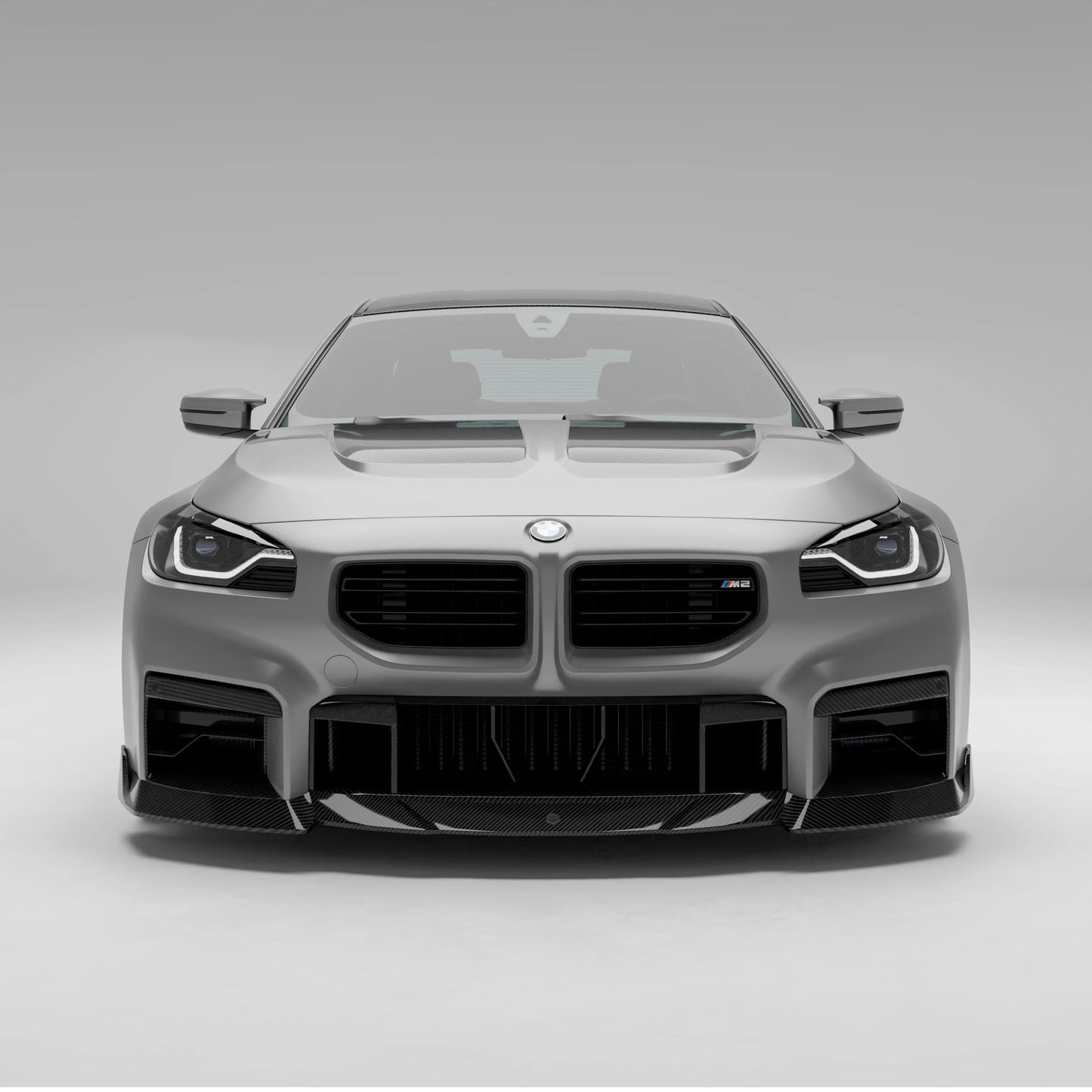 Revozport Carbon Fiber Front Trim BMW G87 M2 S58
