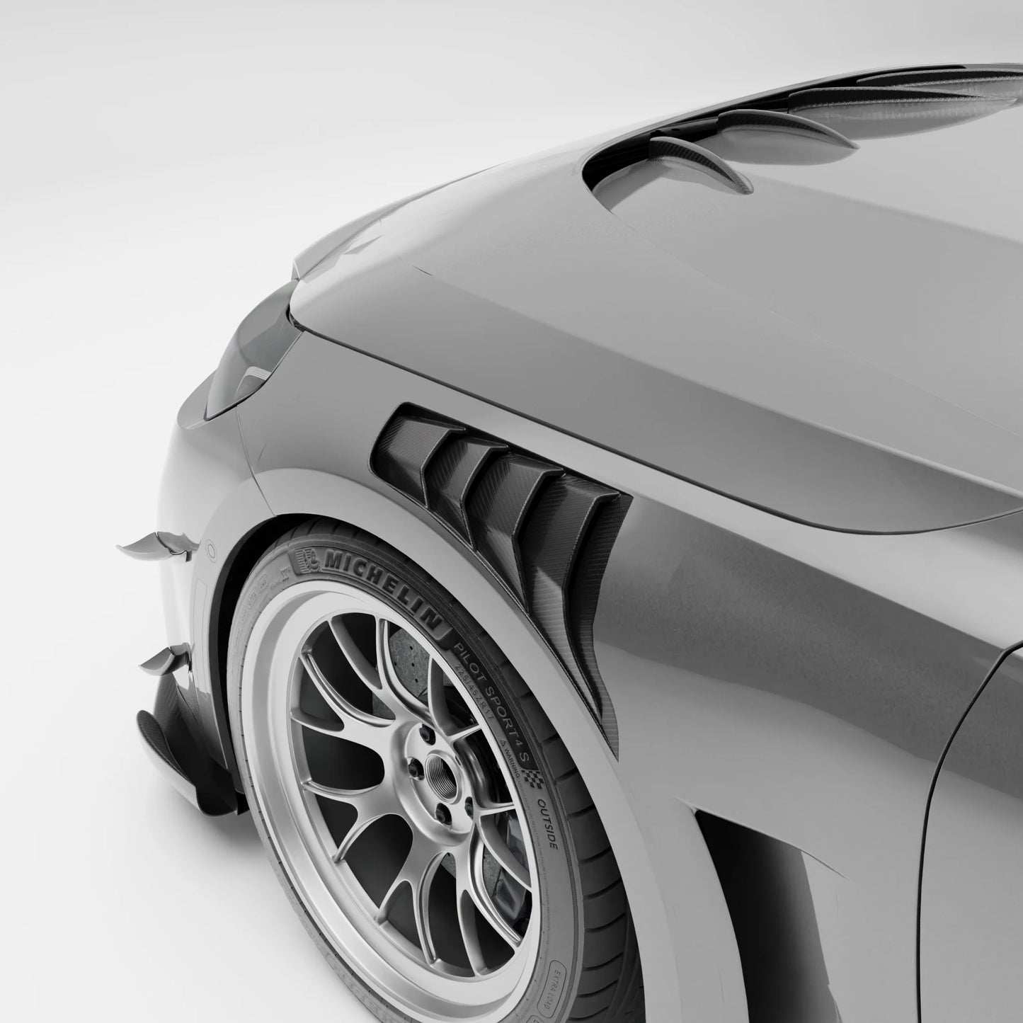 Revozport Carbon Fiber Hybrid Front Fenders BMW M2 G87