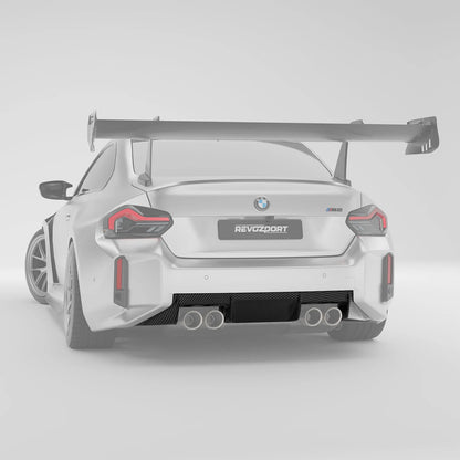 Revozport Carbon Fiber OEM Replacement Diffuser for Racing BMW M2 G87