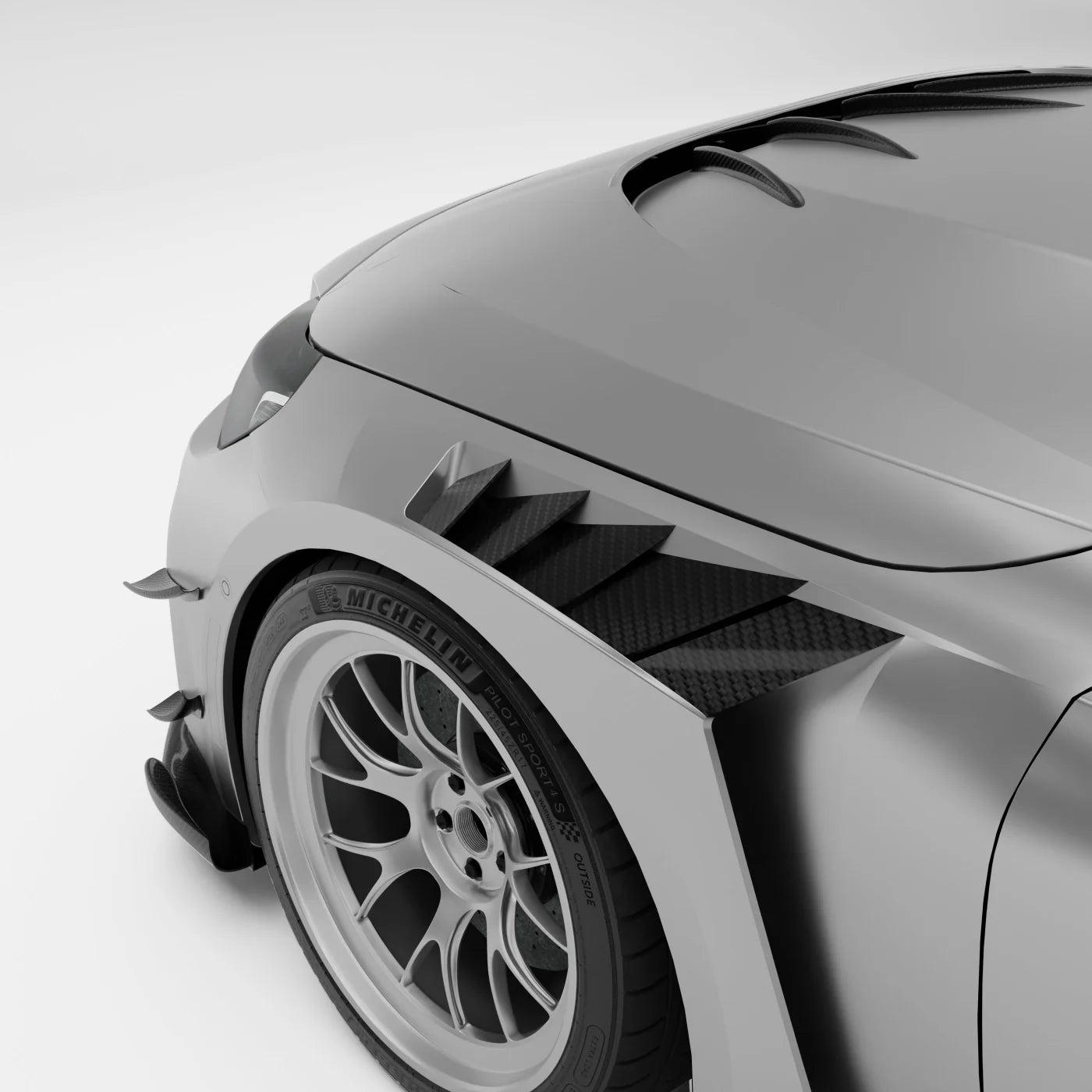 Revozport Carbon Fiber Racing Front Fenders BMW M2 G87