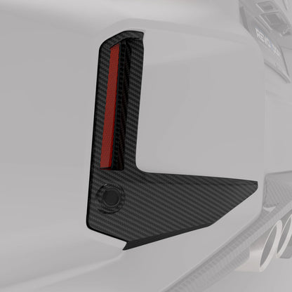 Revozport Carbon Fiber Rear Canards BMW G87 M2 S58