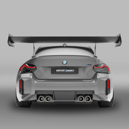 Revozport Carbon Fiber Rear Wing For Racing Swan Nack BMW M2 G87