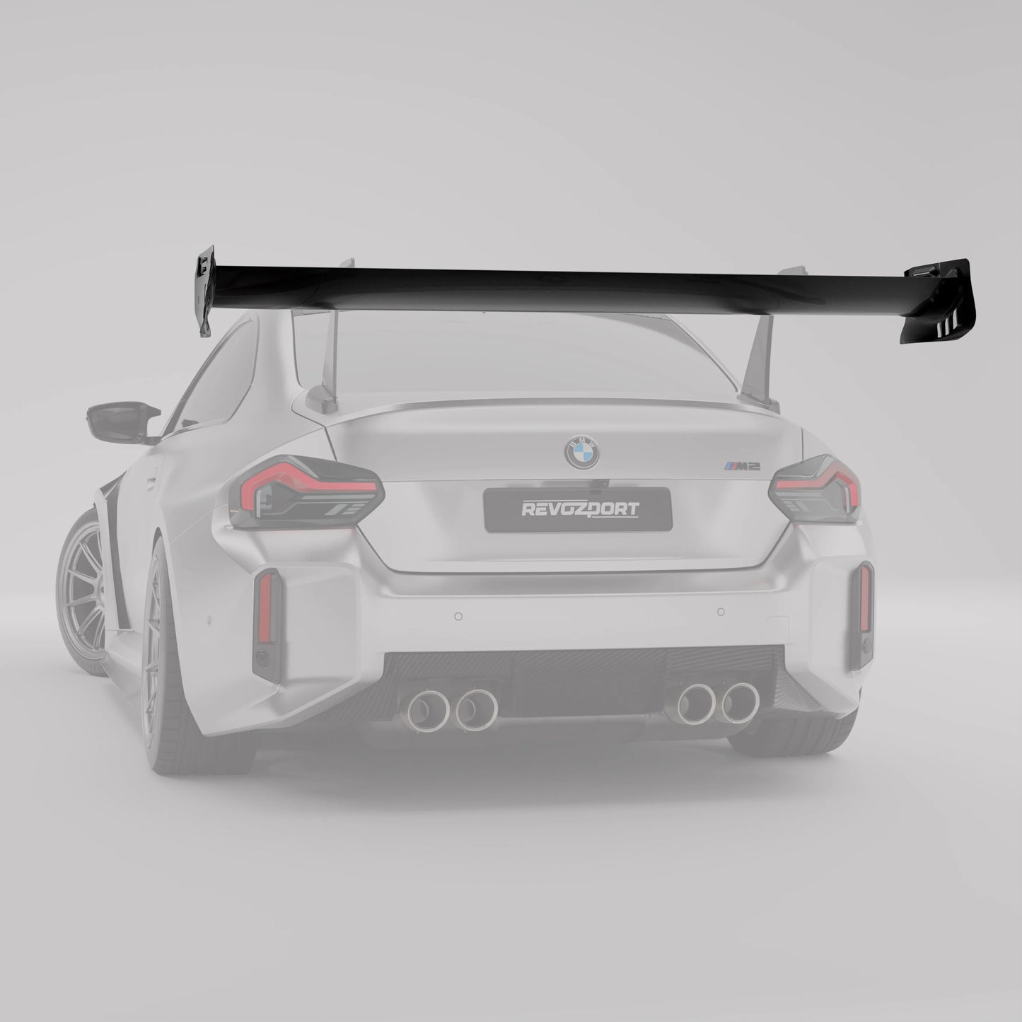 Revozport Carbon Fiber Rear Wing For Racing BMW M2 G87