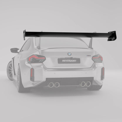 Revozport Carbon Fiber Rear Wing For Racing BMW M2 G87