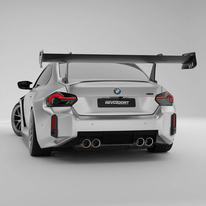 Revozport Carbon Fiber Rear Wing For Racing BMW M2 G87