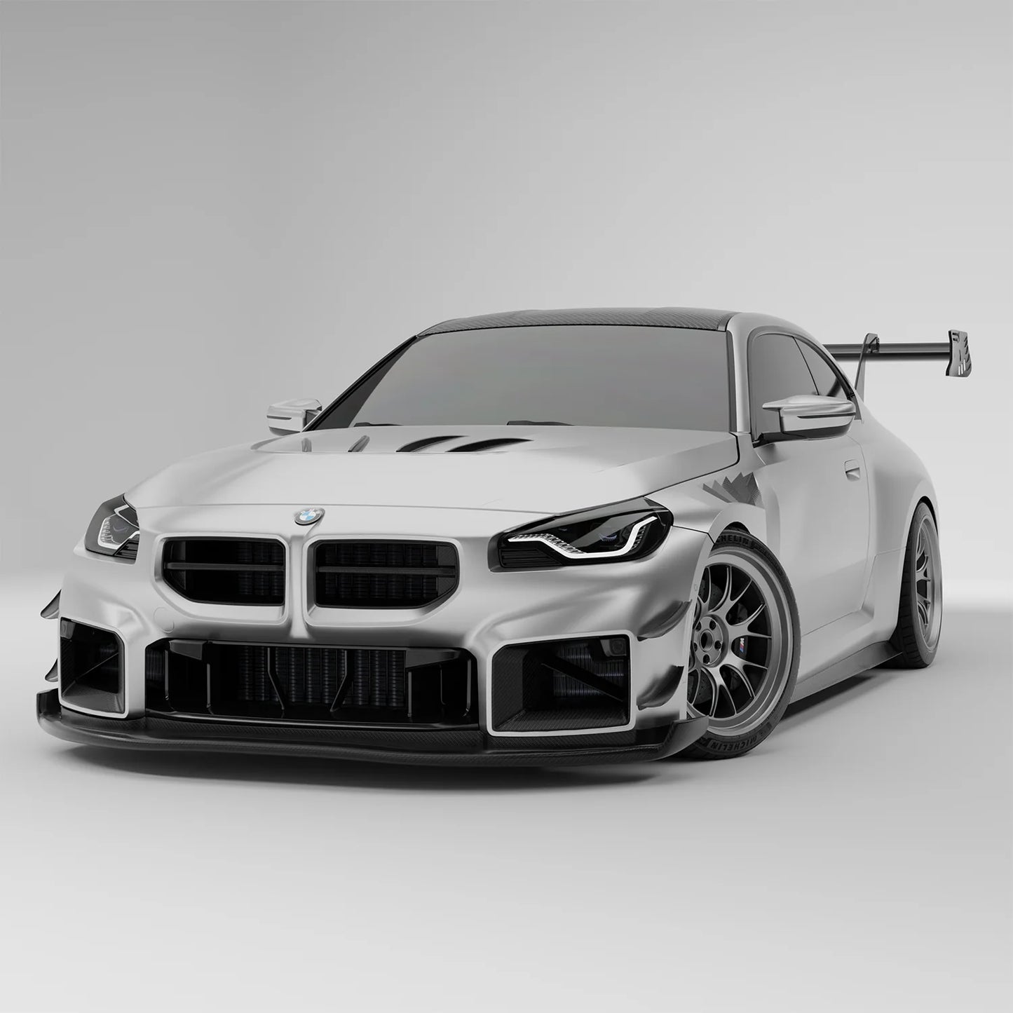 Revozport Carbon Fiber Splitter & Air Dam BMW M2 G87