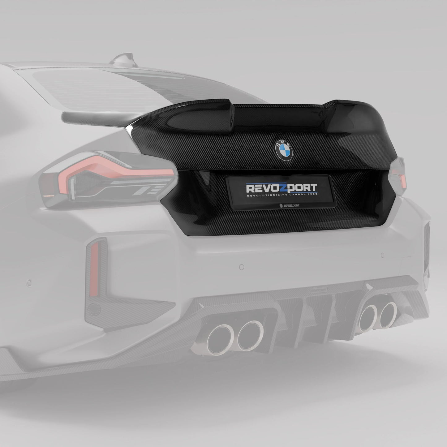 Revozport Carbon Fiber Rear Trunk BMW G87 M2 S58