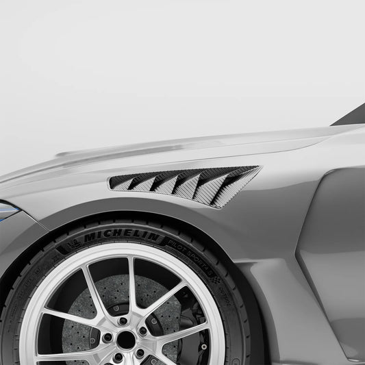 Revozport Carbon Fiber Fenders for BMW G80 M3 S58