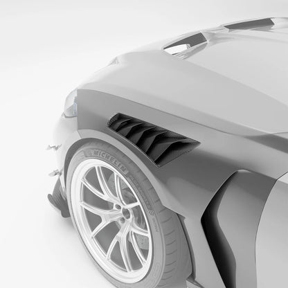 Revozport Carbon Fiber Fenders for BMW G80 M3 S58