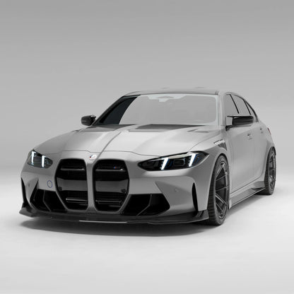 Revozport Carbon Fiber Front Lip BMW G80 G81 M3 G82 G83 M4 S58