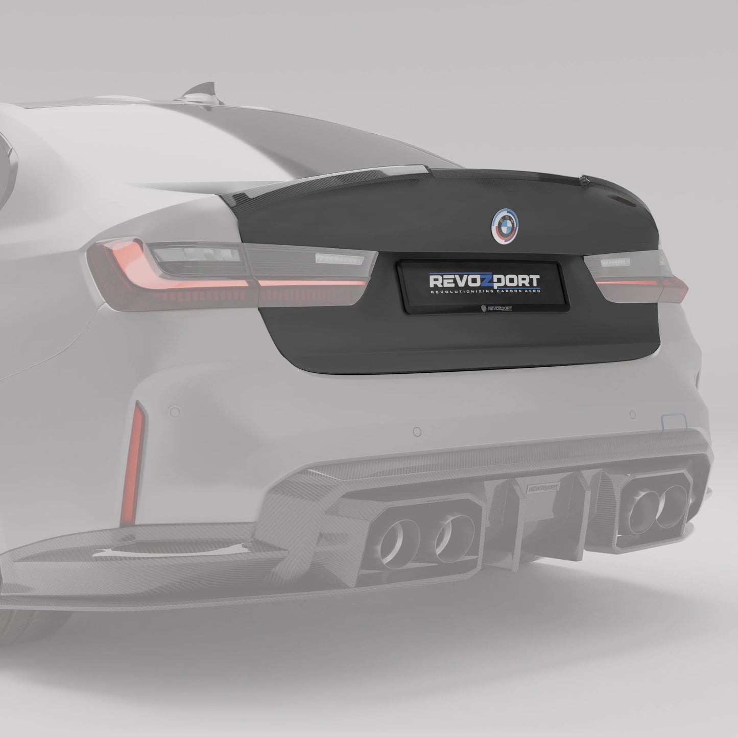 Revozport Carbon Fiber Rear Trunk BMW G82 M4 S58