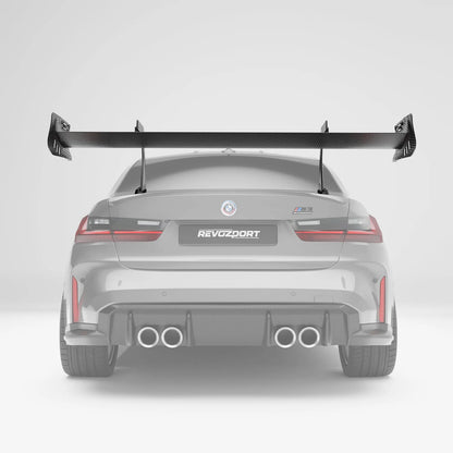Revozport Carbon Fiber Rear Wing for BMW G80 M3 S58