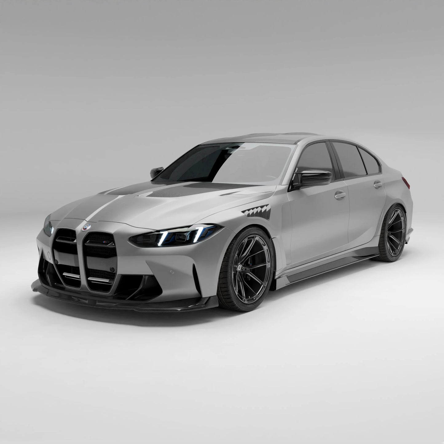 Revozport Carbon Fiber Street Fenders for BMW G80 M3 S58