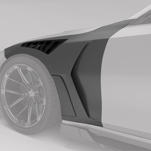 Revozport Carbon Fiber Street Fenders for BMW G80 M3 S58
