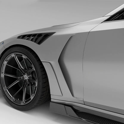 Revozport Carbon Fiber Street Fenders for BMW G80 M3 S58