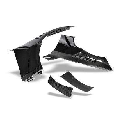 Revozport Carbon Fiber Street Fenders for BMW G80 M3 S58