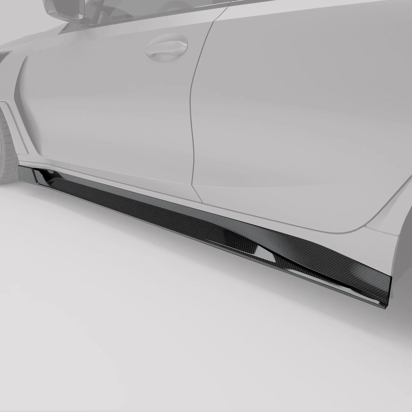 Revozport Carbon Fiber Side Skirts for Racing BMW G80 M3 S58