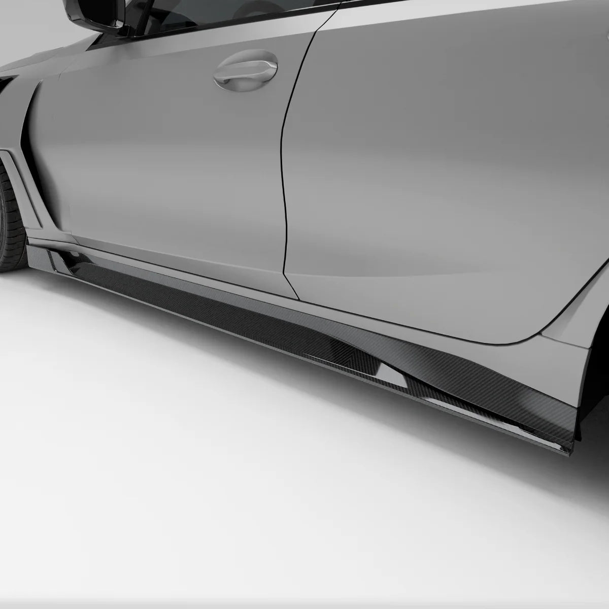 Revozport Carbon Fiber Side Skirts for Racing BMW G80 M3 S58