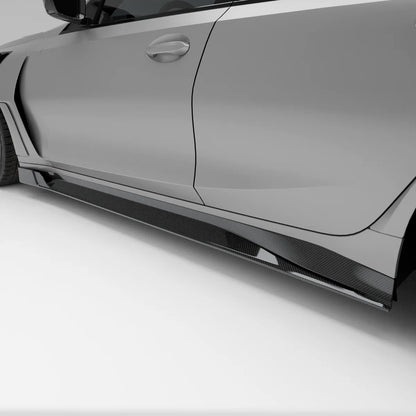 Revozport Carbon Fiber Side Skirts for Racing BMW G80 M3 S58
