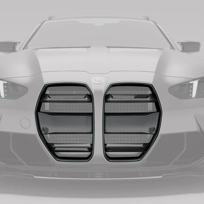 Revozport Carbon Fiber Front Grill BMW G80 G81 M3 G82 G83 M4 S58 without ACC