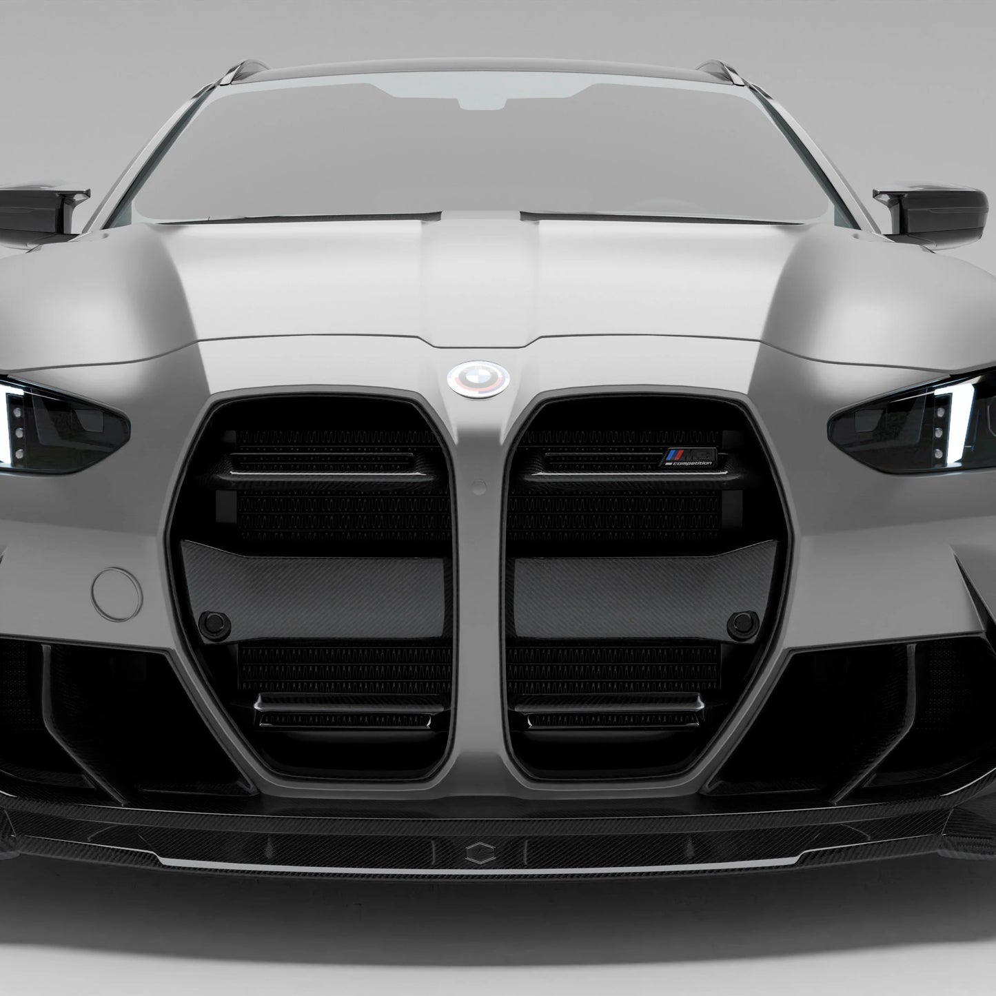 Revozport Carbon Fiber Front Grill BMW G80 G81 M3 G82 G83 M4 S58 without ACC