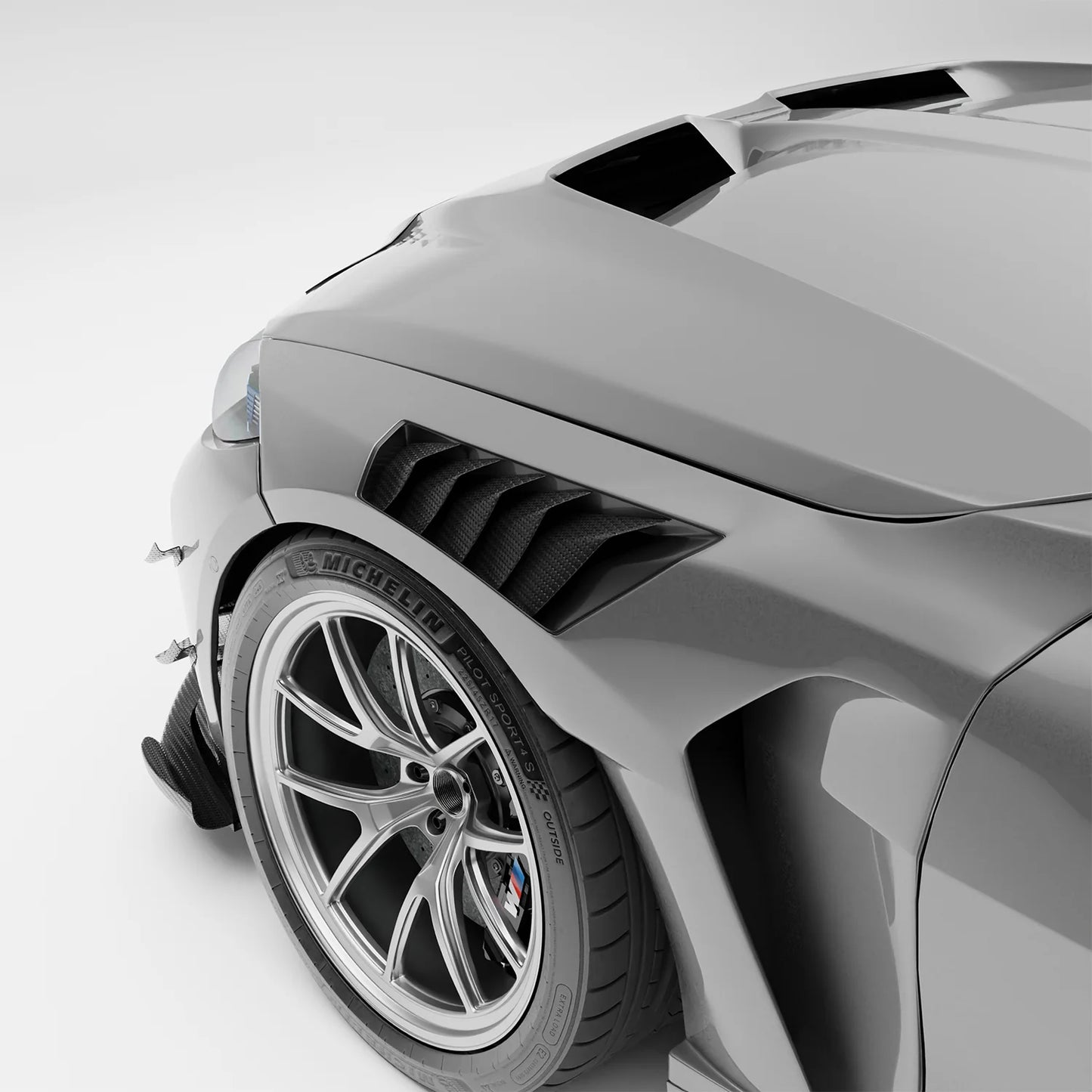 Revozport Carbon Fiber Fenders for BMW G82 M4 S58