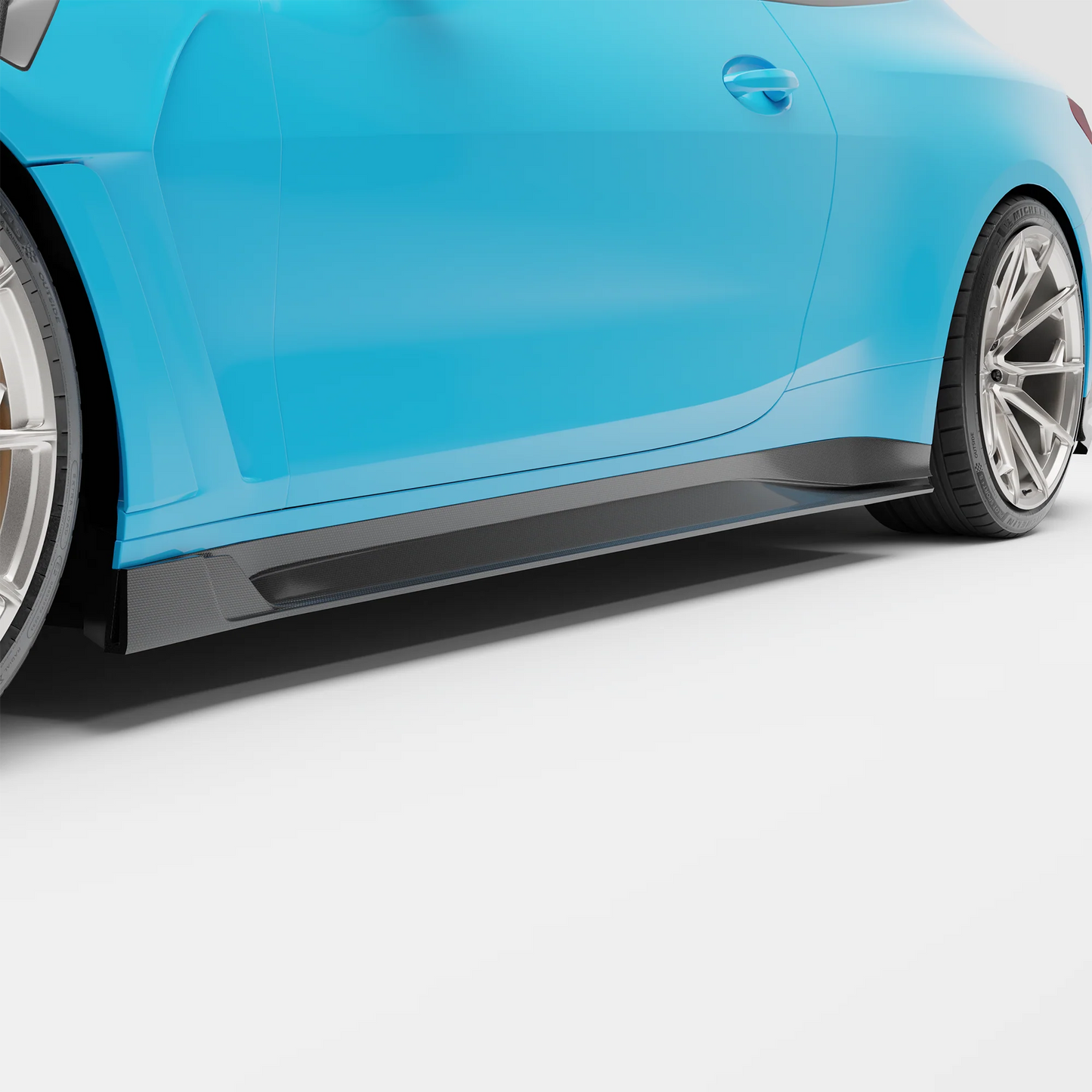 Revozport Carbon Fiber Side Skirts for Racing BMW G82 M4 S58