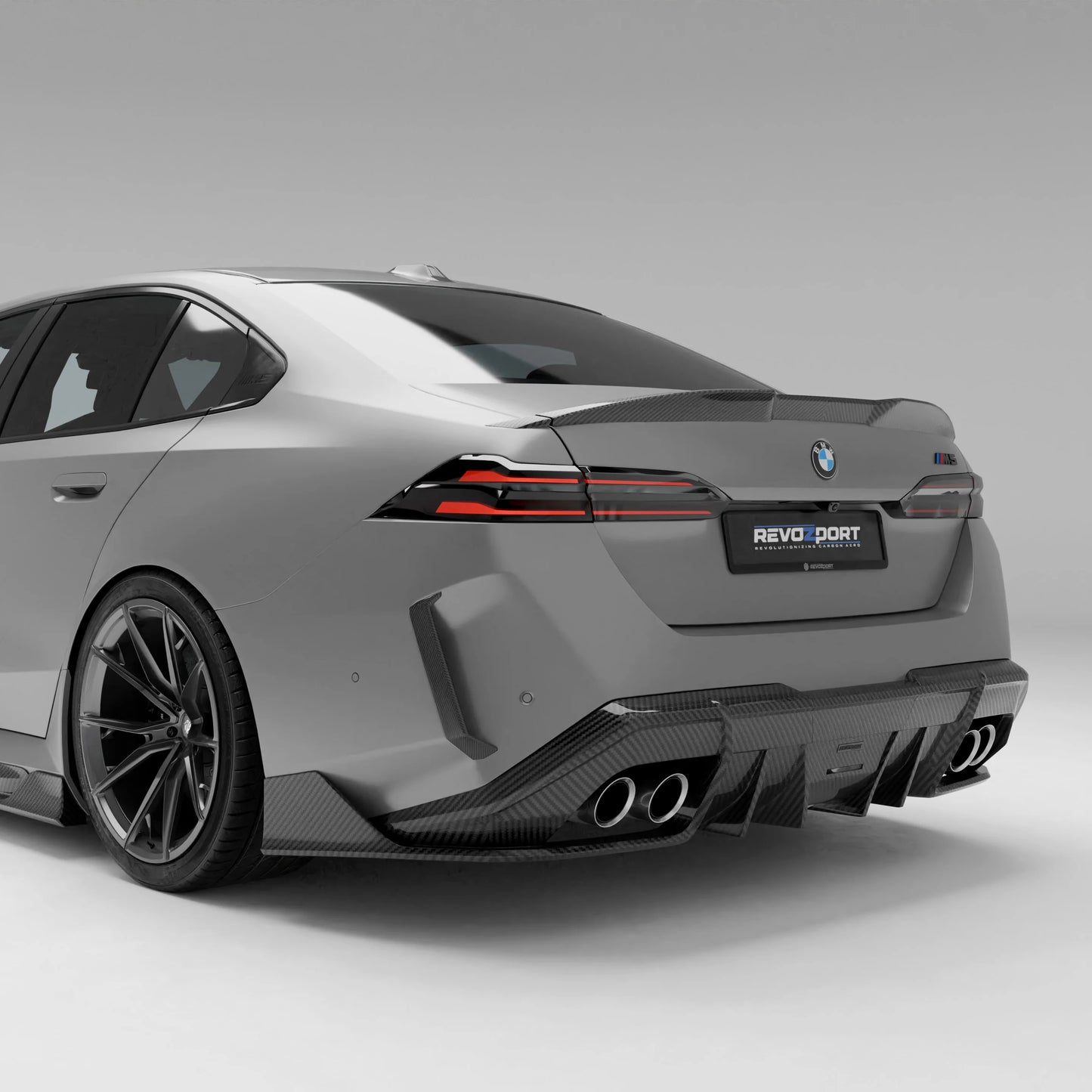 Revozport Carbon Fiber Rear Diffuser BMW M5 G90/G99