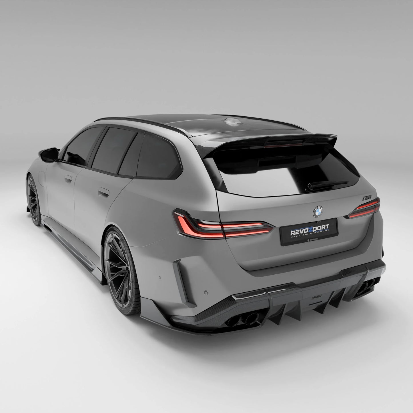 Revozport Carbon Fiber Rear Roof Spoiler BMW M5 G99