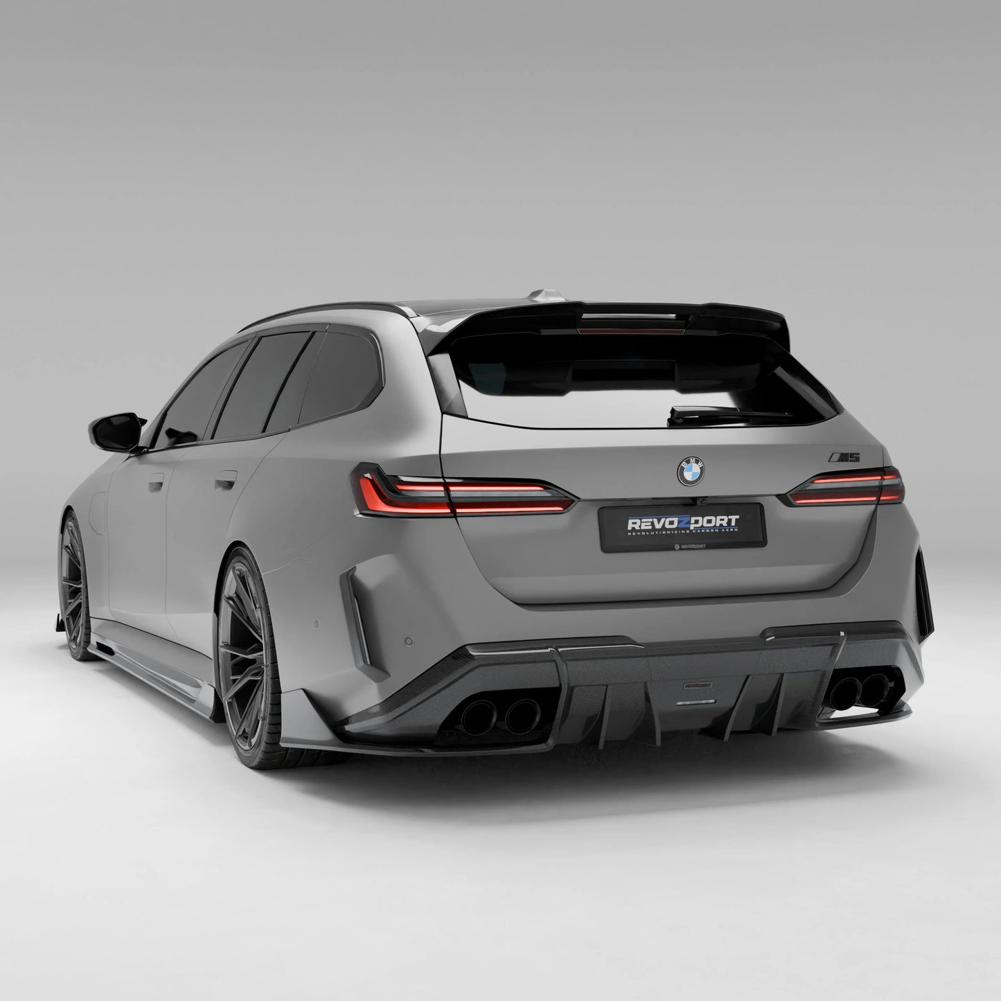Revozport Carbon Fiber Rear Roof Spoiler BMW M5 G99