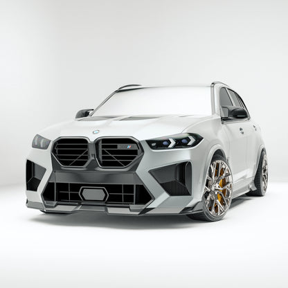 Revozport Carbon Fiber Front Lip BMW X5M/X6M F95 F96 LCI