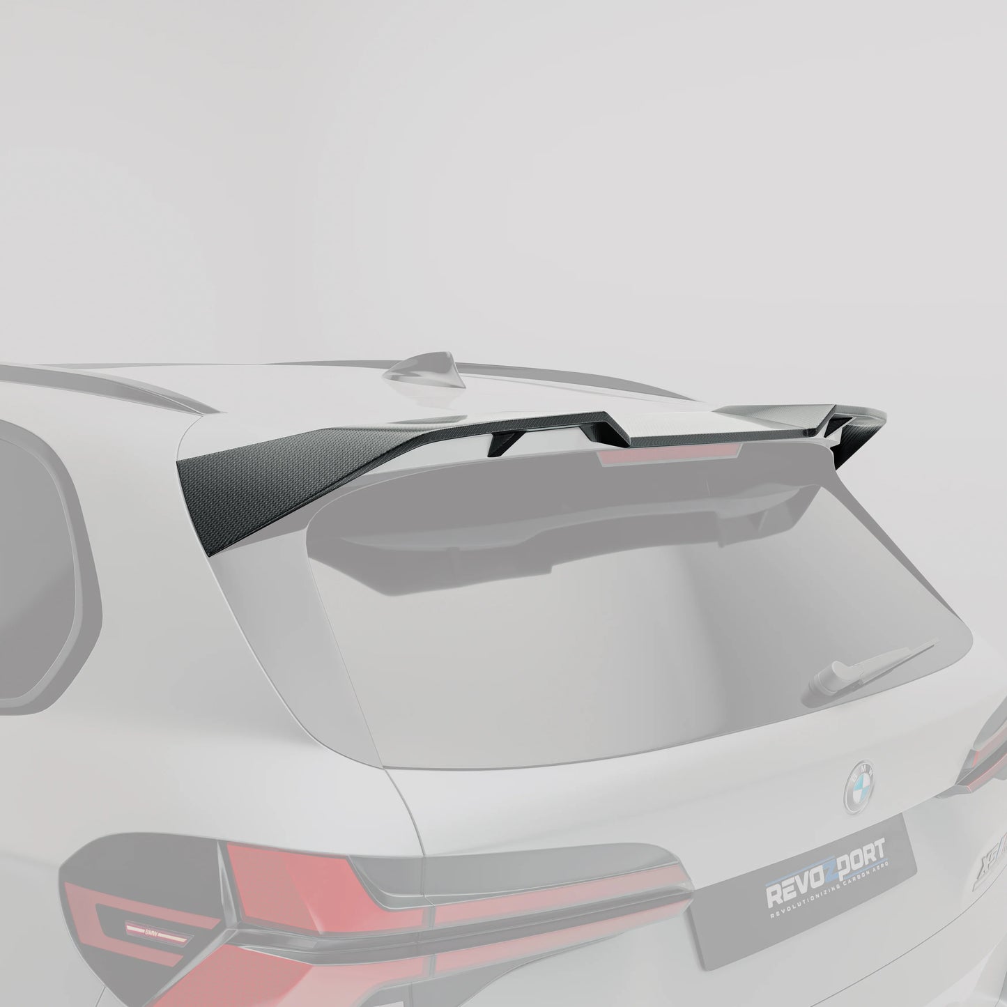 Revozport Carbon Fiber Rear Spoiler BMW X5M F95 LCI