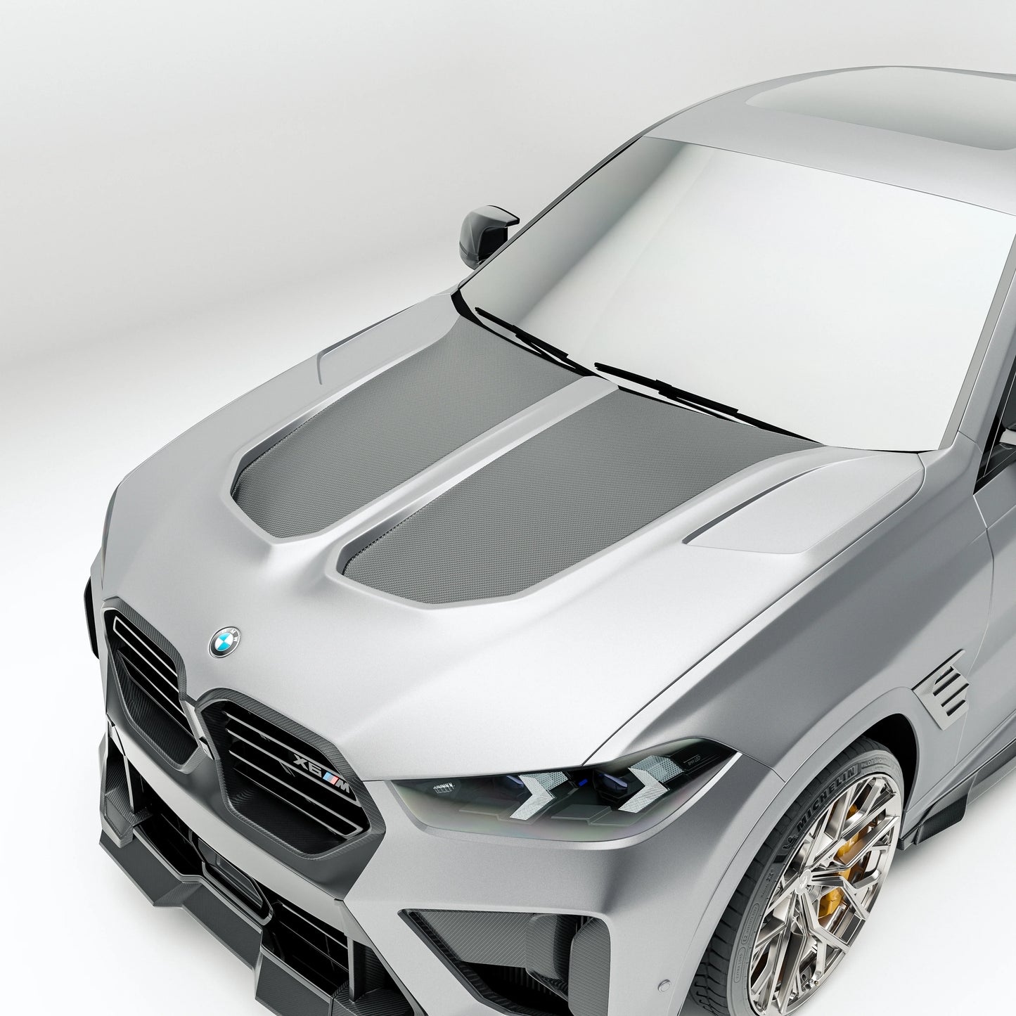 Revozport Carbon Fiber Hood BMW X5M/X6M F95 F96 LCI